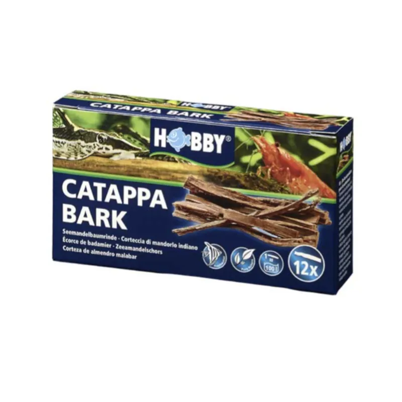 Rabatt Seemandelbaumrinde Catappa Bark 12 Stück